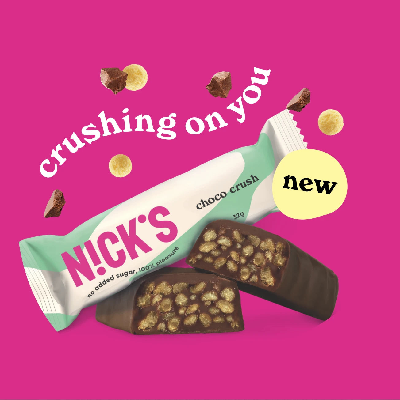 Šokolaad "choco crush" 15 x 32g