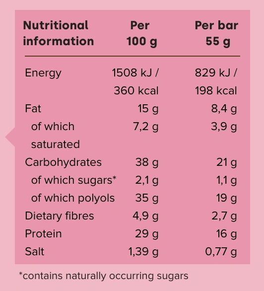 Proteīna batoniņš "sālīts karamele" 55g