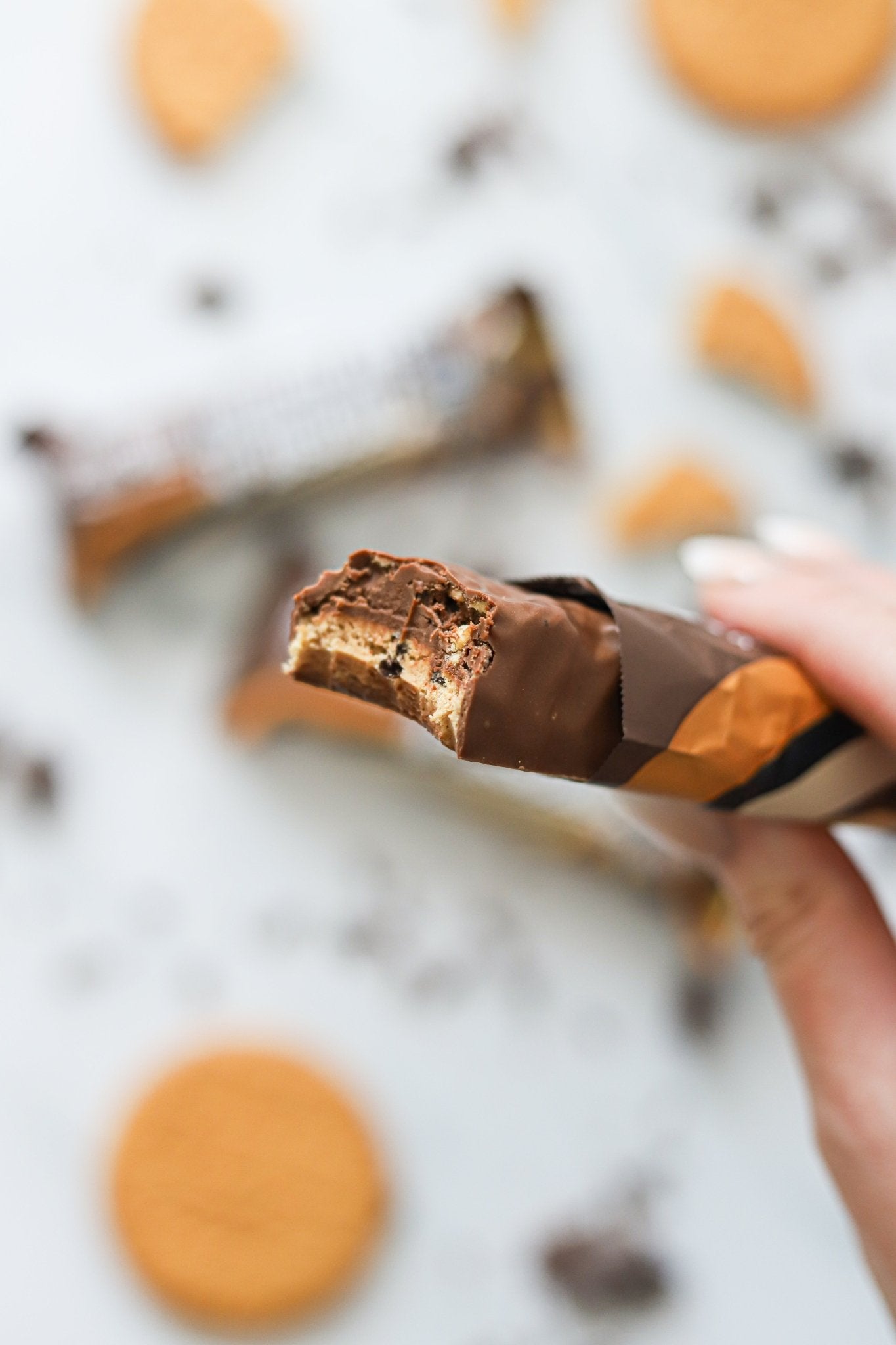 NJIE - ProPud proteiinibatoon "chocolate n' biscuit" 12 x 55g - njom.ee