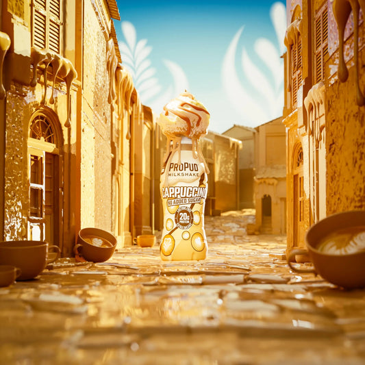 NJIE - ProPud proteiinisheik "cappuccino" 8 x 330ml - njom.ee