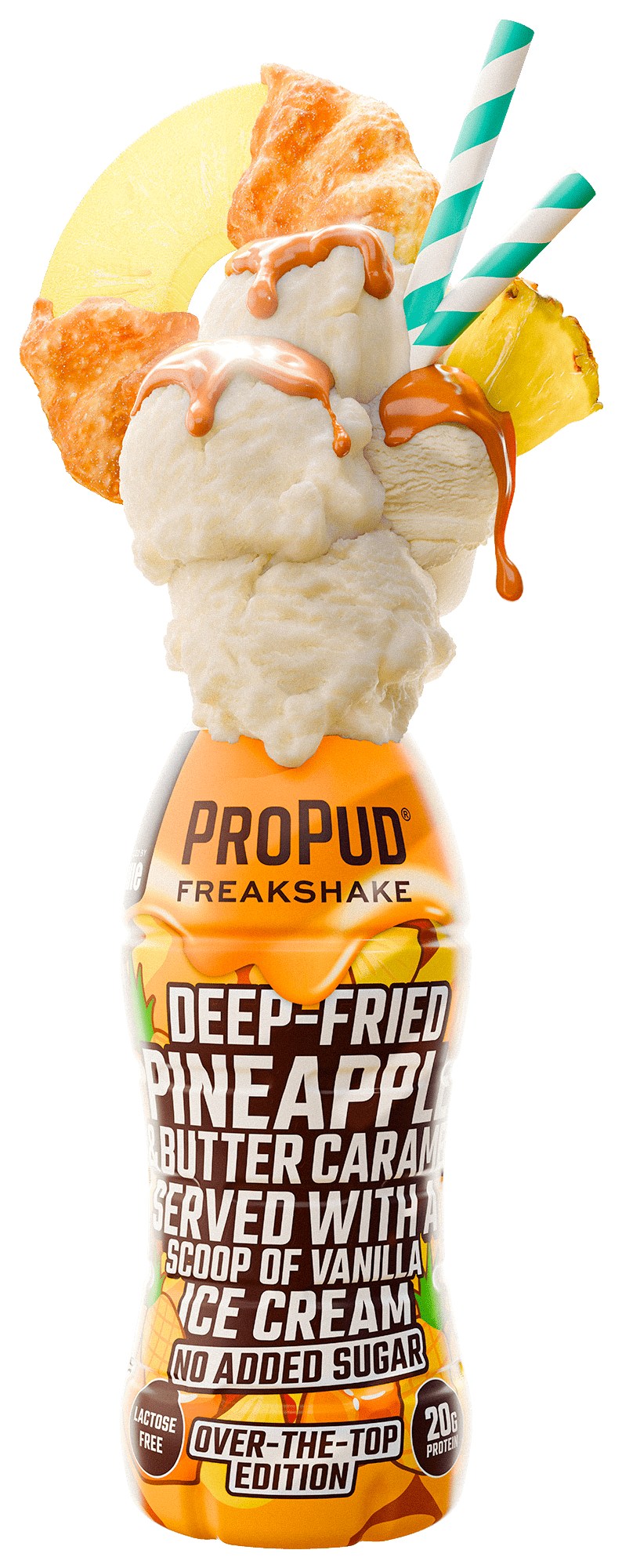 NJIE - ProPud proteiinisheik "pineapple caramel" 330ml - njom.ee