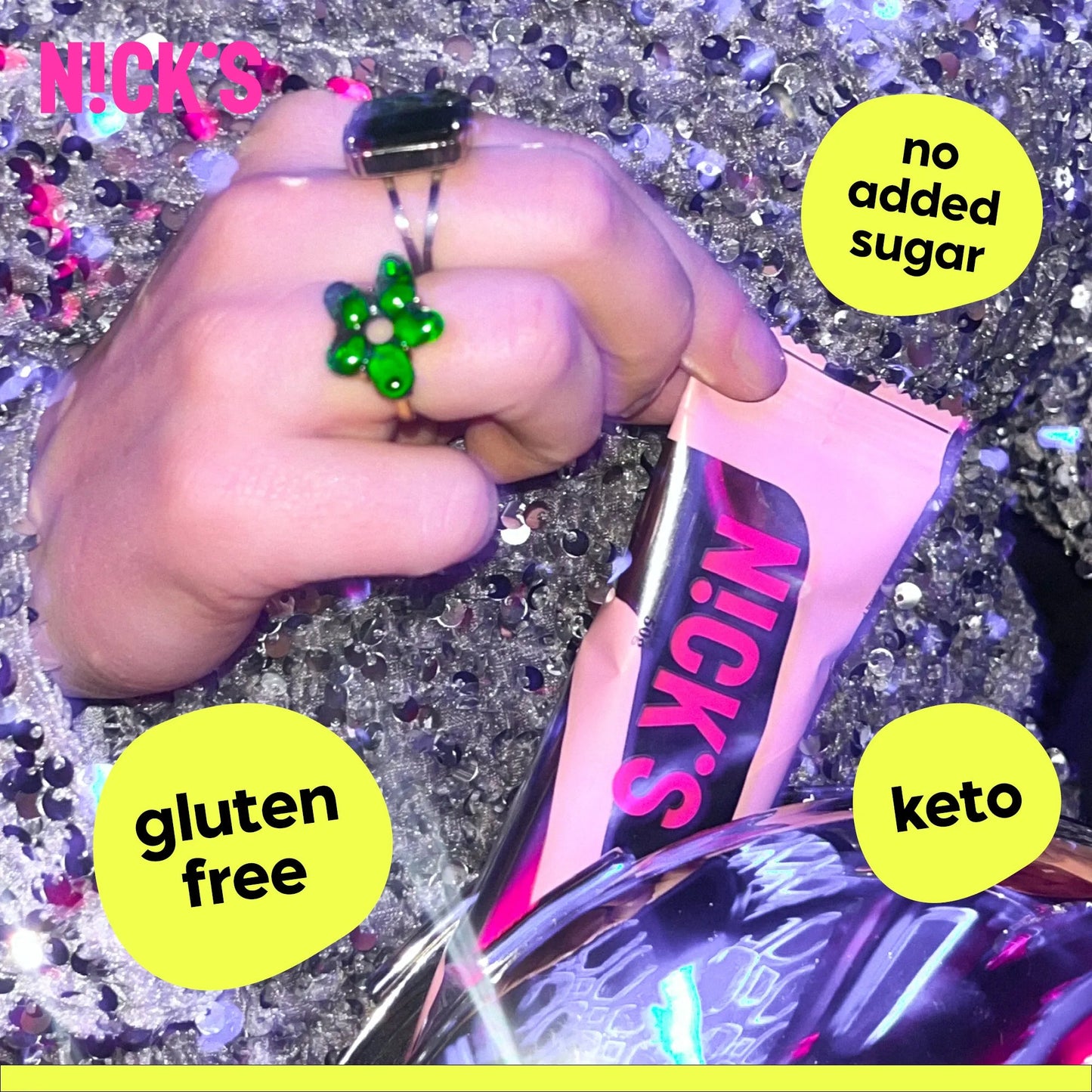 NICK'S - Proteiinibatoon "salty peanut" 50g - njom.ee