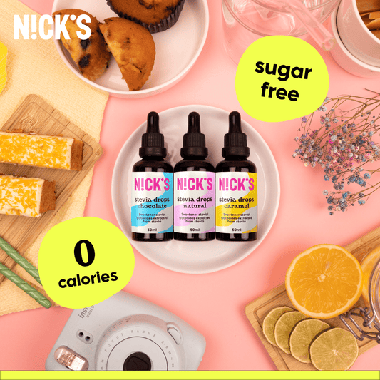 NICK'S - Stevia tilgad "caramel" 50ml - njom.ee
