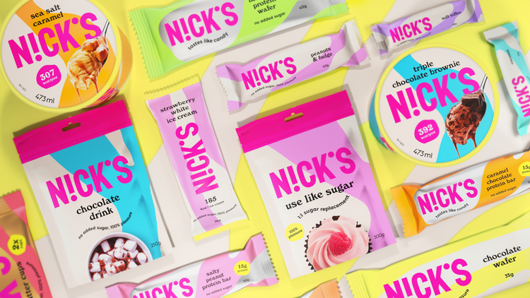 NICKS - No added sugar. No gluten. No palm oil. Just joy. - njom.ee