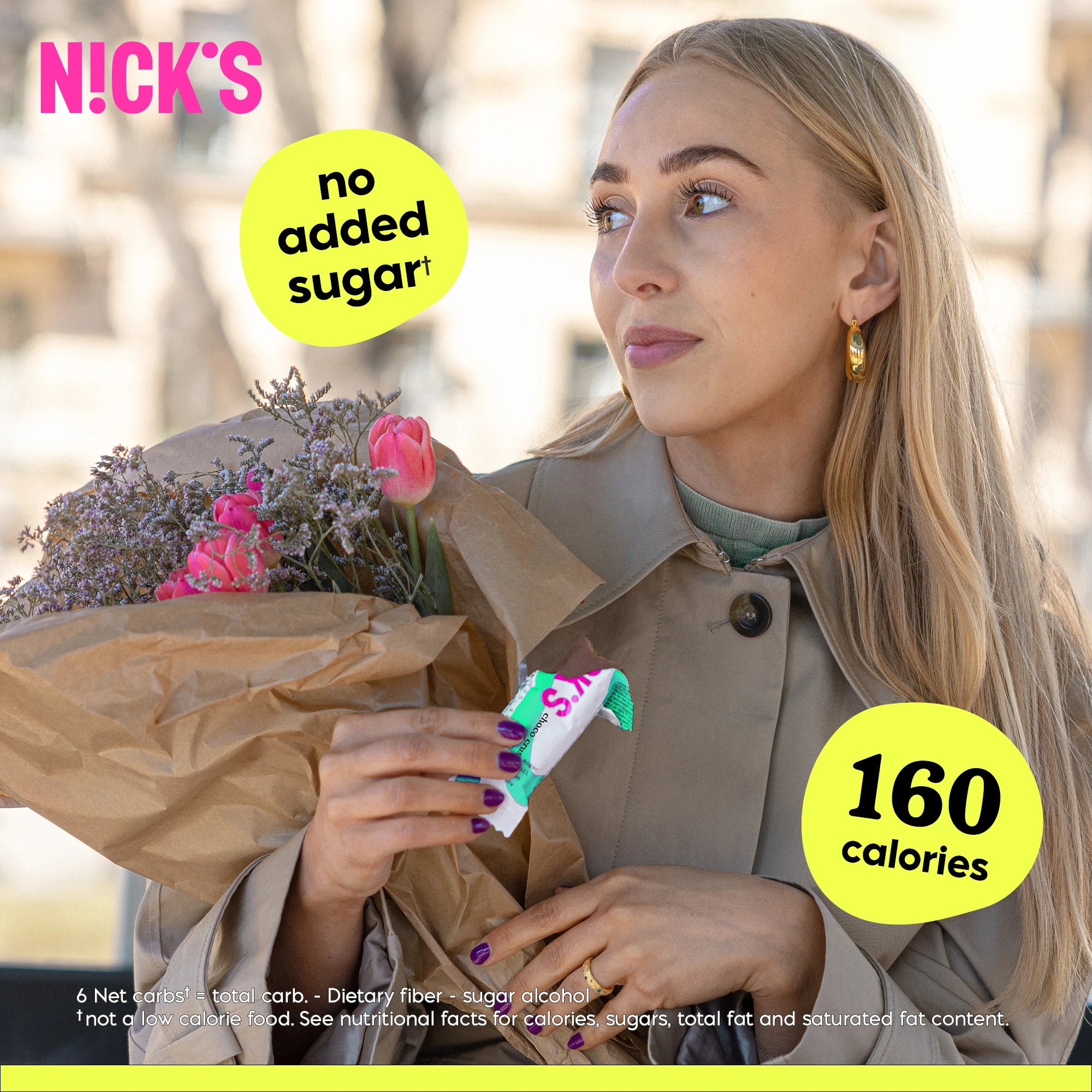 NICK’S Choco Crush Chocolate Bar 32 g
