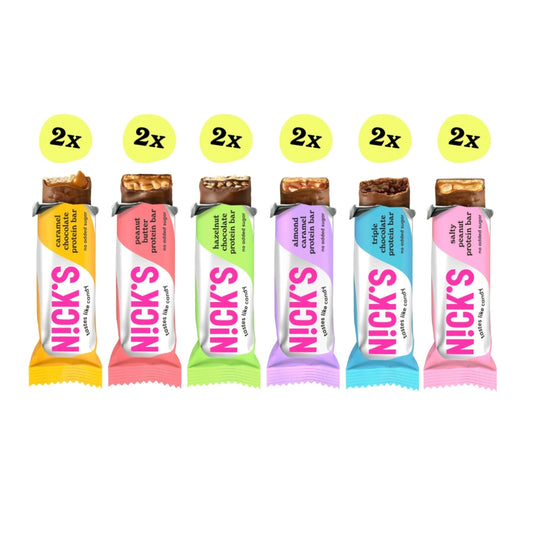 Proteīna batoniņš maisījuma kastē 12 x 50g