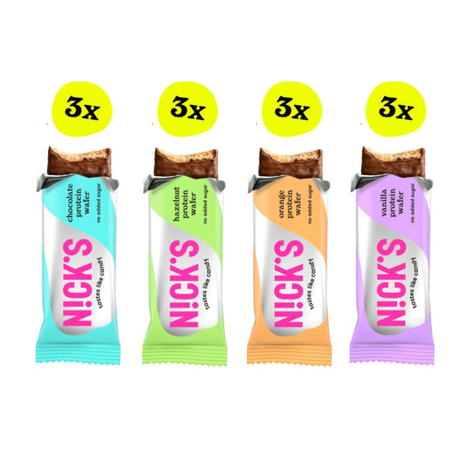 Proteīna vafeles maisījums 12 x 40g