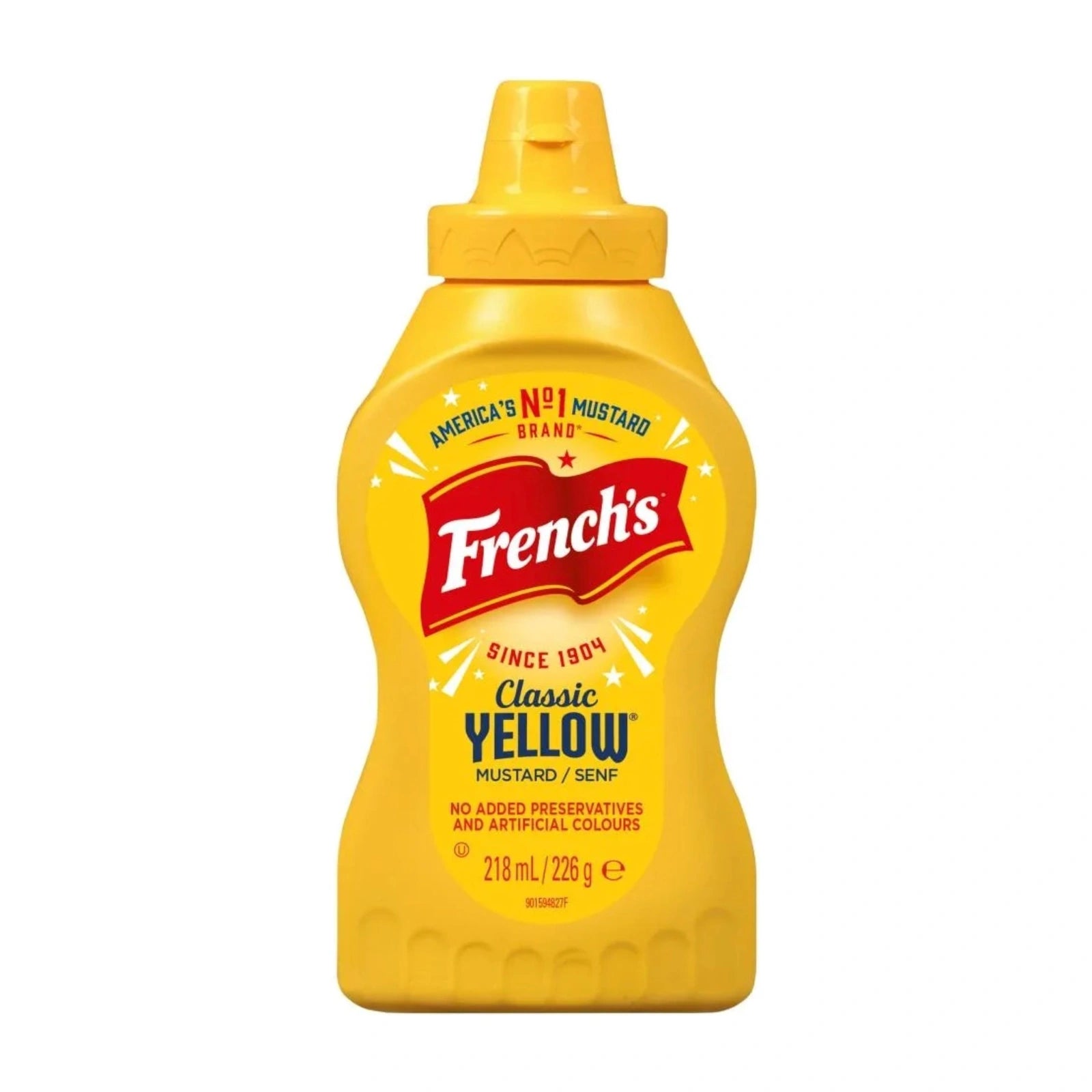 French’s klasiskais dzeltenais sinepes 226 g