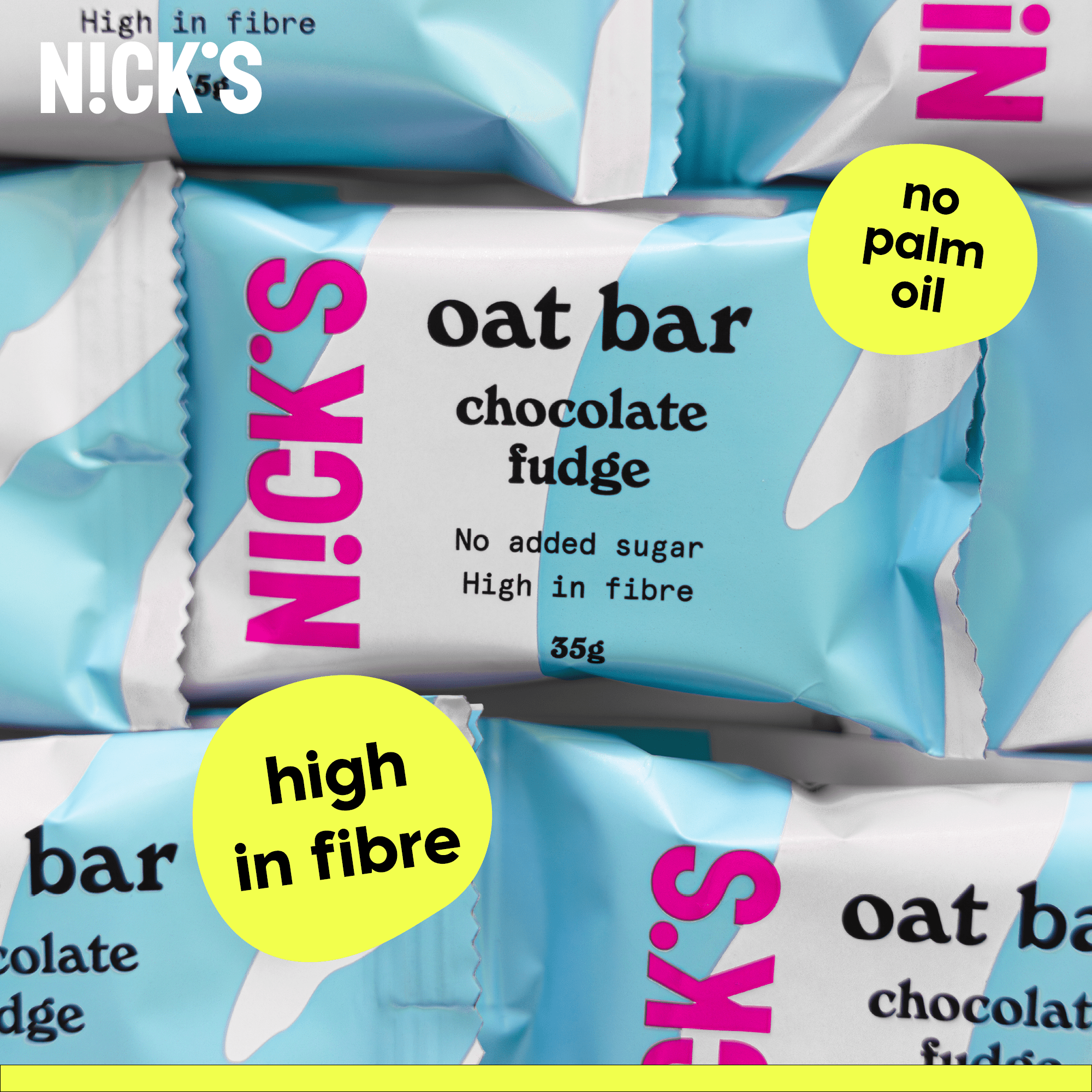 NICK’S Chocolate Fudge Oat Bar 35 g