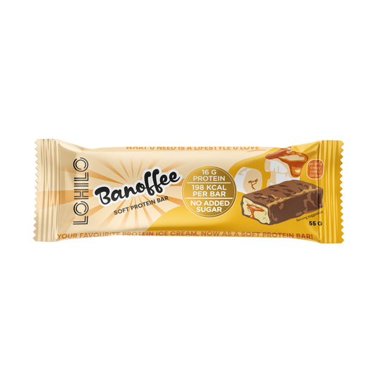 Proteīna batoniņš "banoffee" 55g