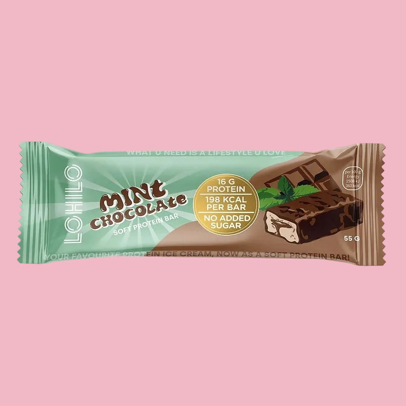 Proteīna batoniņš "piparmētru šokolāde" 12 x 55g