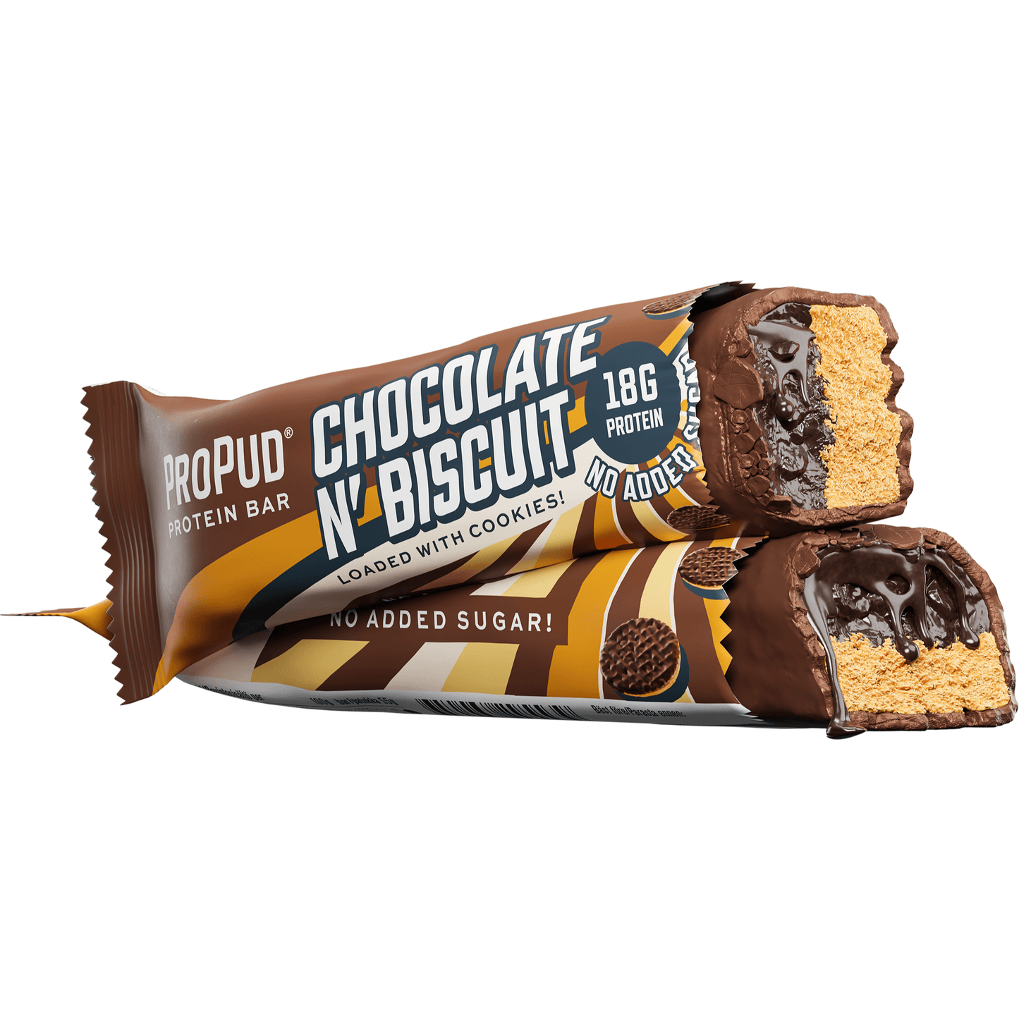 NJIE - ProPud proteiinibatoon "chocolate n' biscuit" 12 x 55g - njom.ee