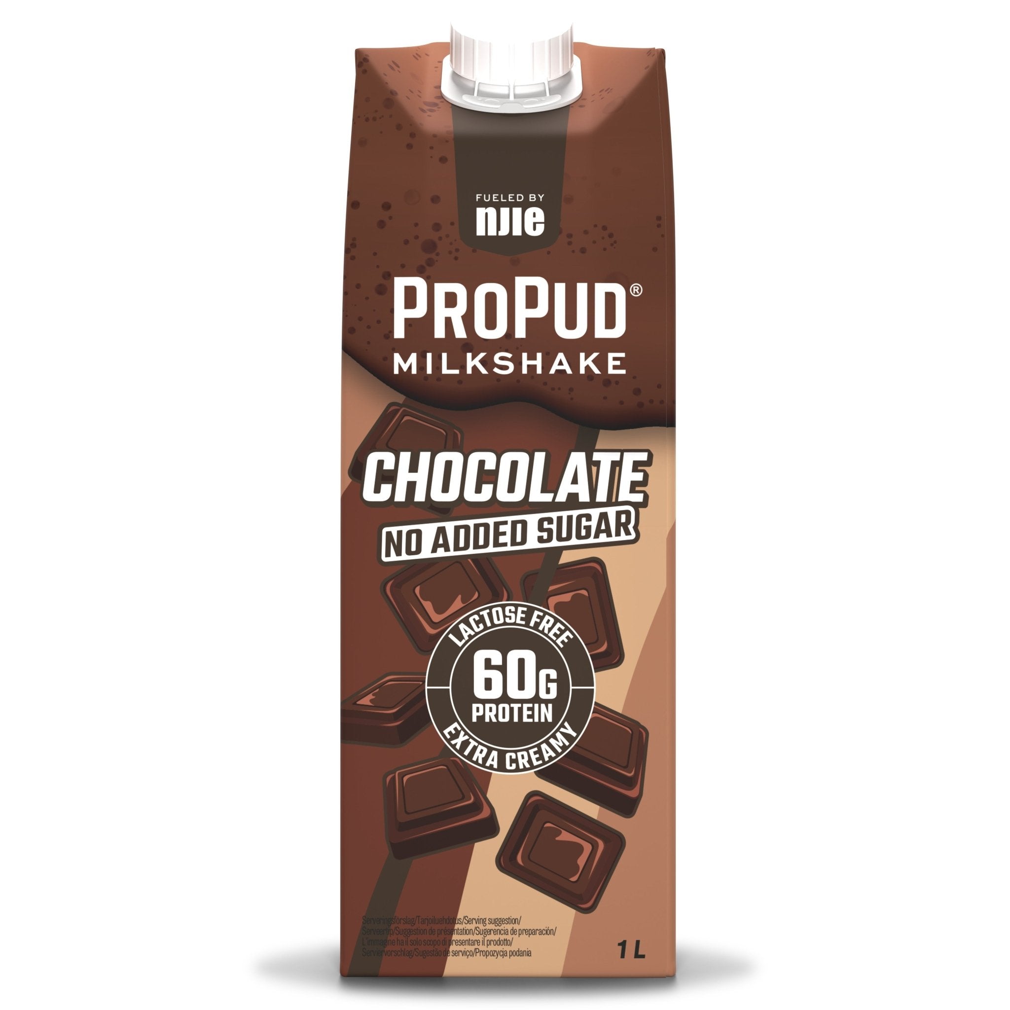 NJIE ProPud Chocolate Protein Shake 1 L