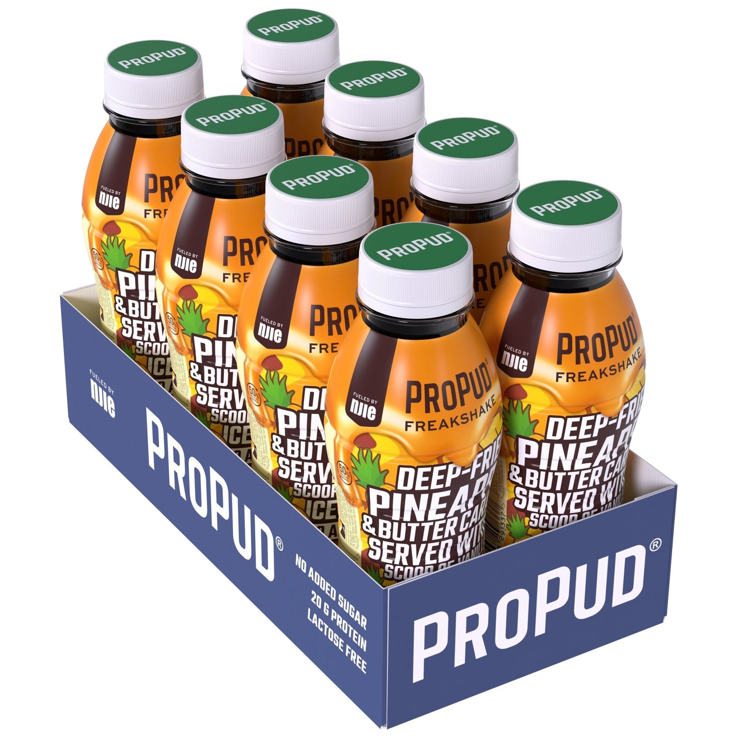 NJIE - ProPud proteiinisheik "pineapple caramel" 8x330ml - njom.ee