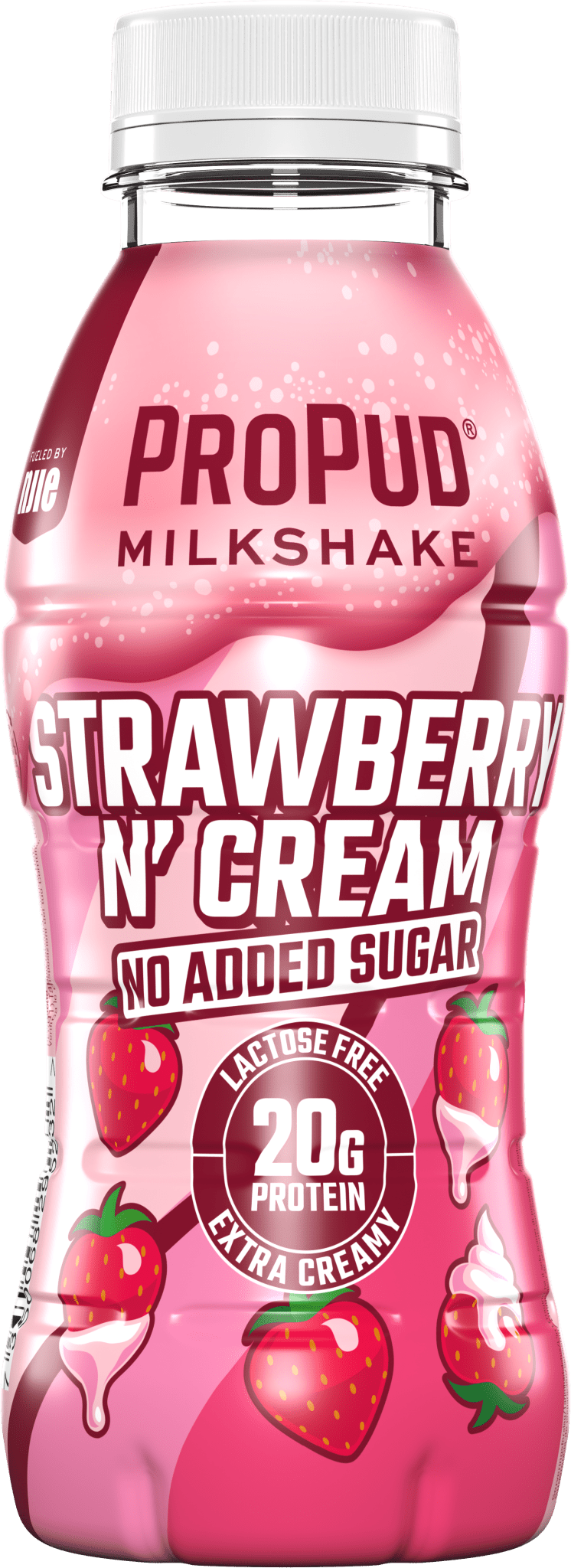 NJIE ProPud Strawberry n’ Cream Protein Shake Box of 8