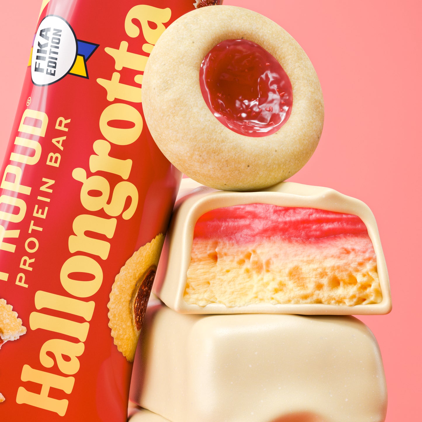 Протеиновый батончик ProPud "малиновая пещера" 12 x 55 г