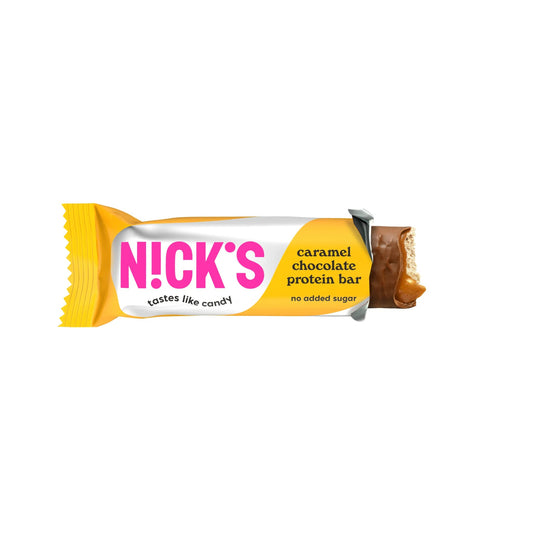 NICK'S - Proteiinibatoon "caramel chocolate" 50g - njom.ee