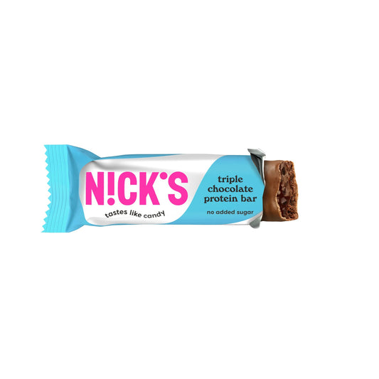NICK'S - Proteiinibatoon "triple chocolate" 12 x 50g - njom.ee
