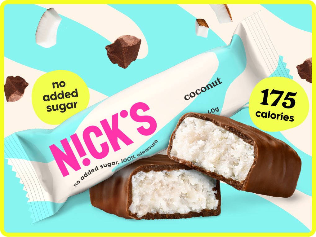 NICK'S - Šokolaad "coconut" 15 x 40g - njom.ee