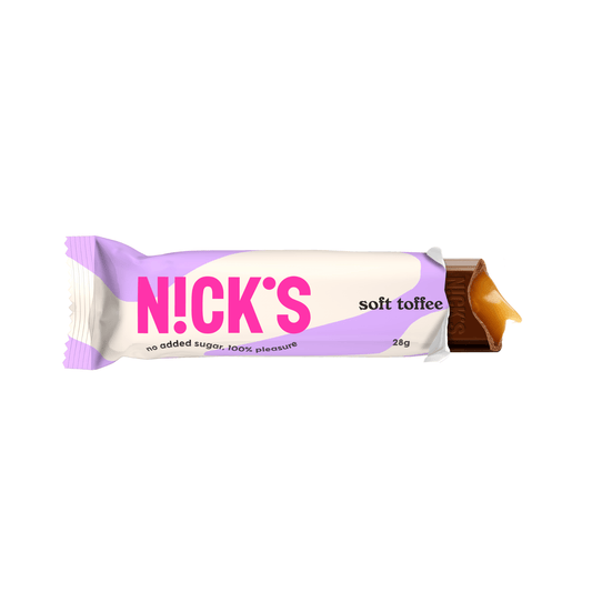 NICK'S - Šokolaad ''Soft toffee'' 15 x 28g - njom.ee