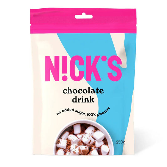 NICK'S - Šokolaadijoogipulber "chocodrink" 250g - njom.ee